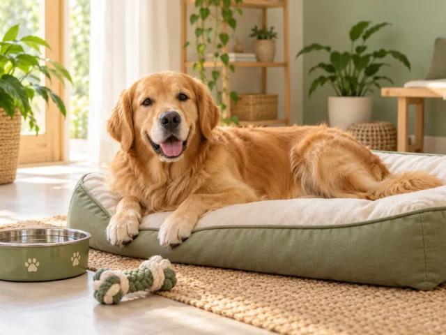 Dog boarding — AI-generated illustrative scene