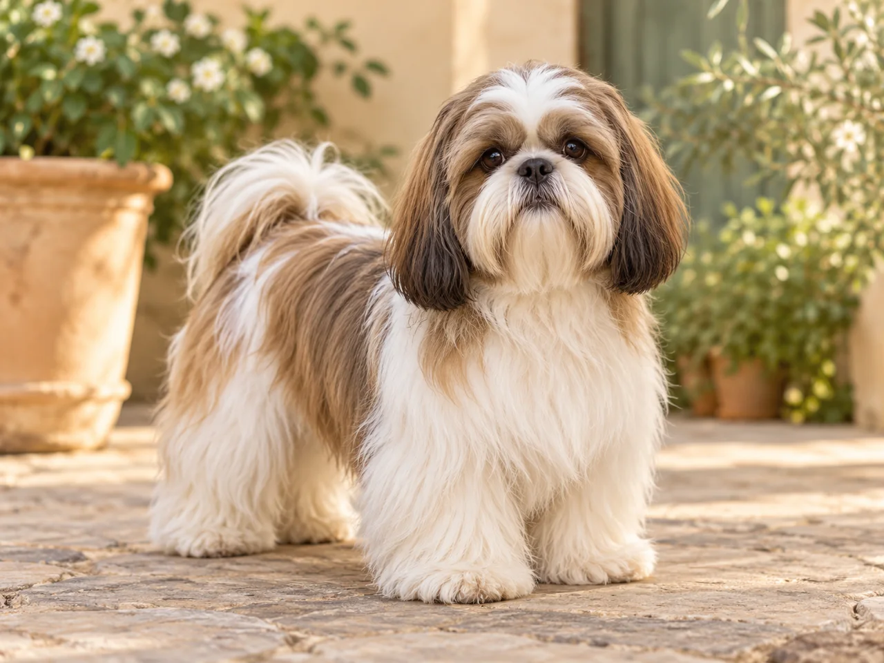 Shih Tzu — AI-generated illustrative breed imagery, not puppy inventory